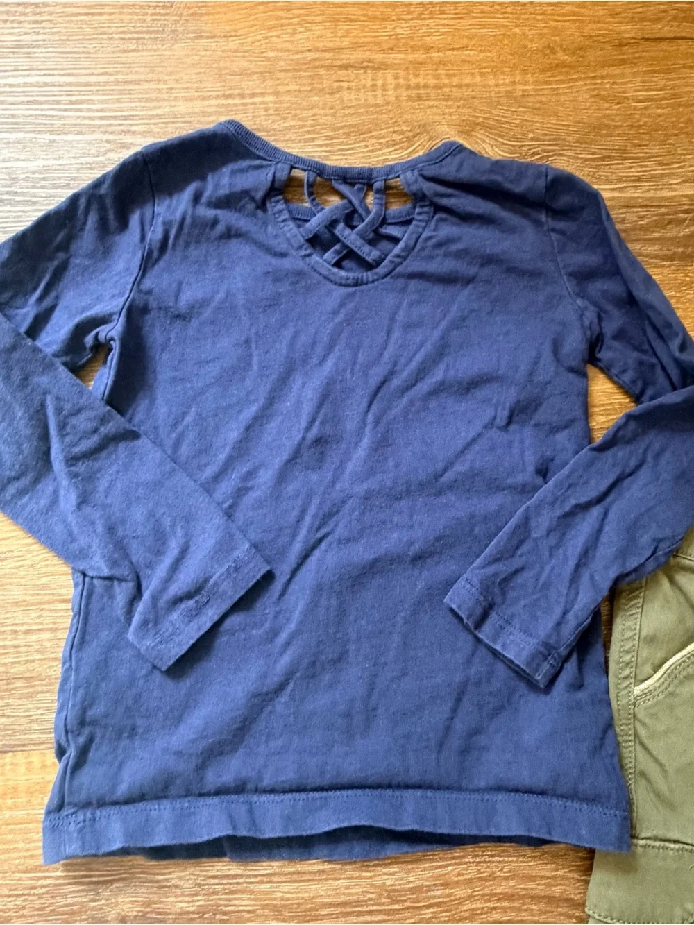 🌿💙 Girls Size 4 Carter’s + OshKosh Outfit | Cargo Pants